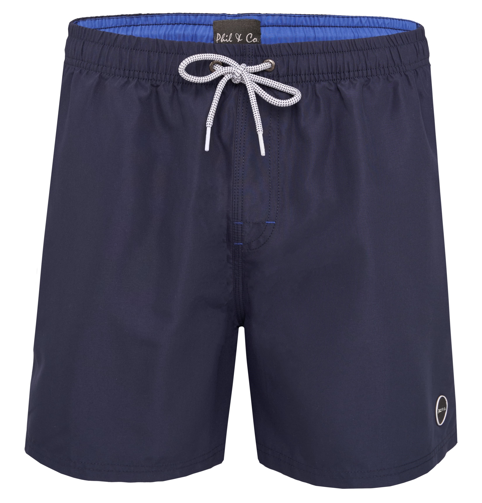 Herren Badeshorts Navy Blau