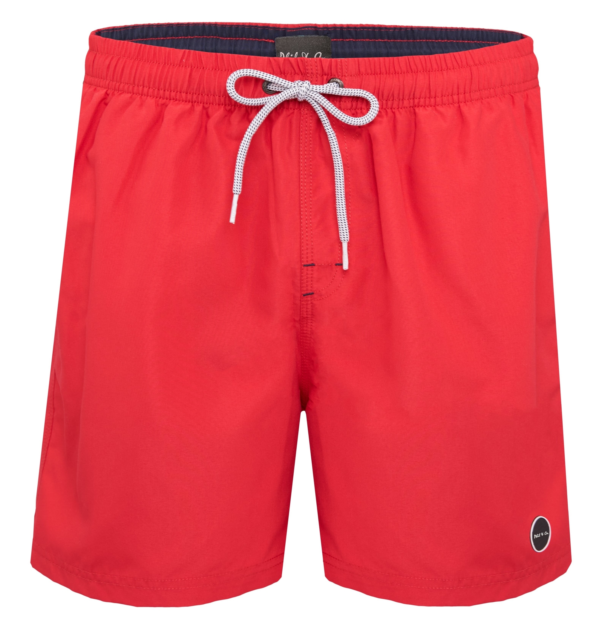 Herren Badeshorts Rot